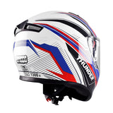 STUDDS THUNDER MOTORCYCLE FULL FACE HELMET (w/ FREE EXTRA VISOR)