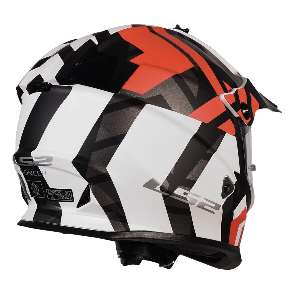 LS2 MX436 PIONEER MOTORCYCLE MOTARD HELMET