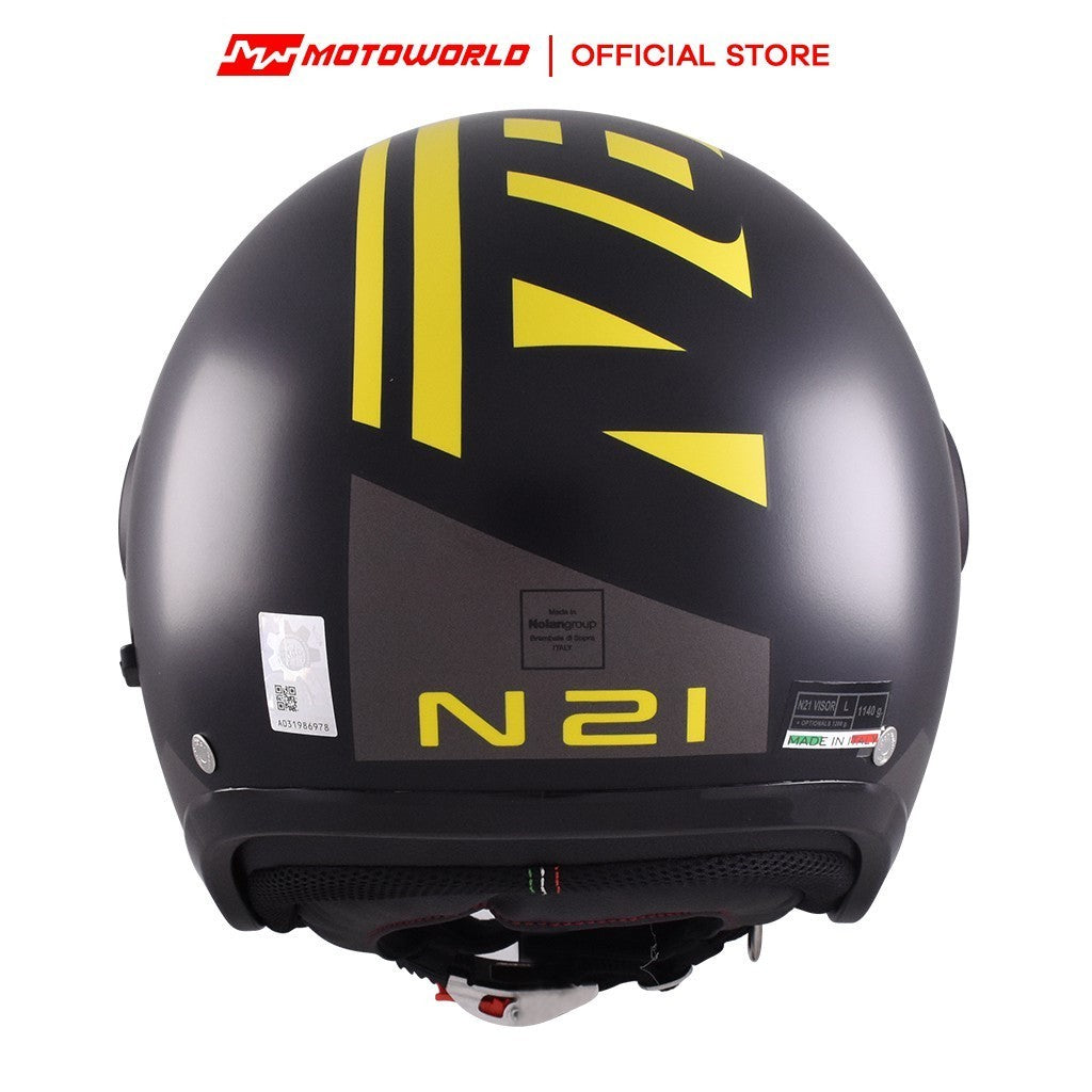 NOLAN N21 VISOR MOTORCYCLE OPEN FACE HELMET