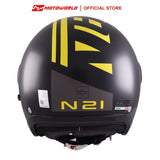 NOLAN N21 VISOR MOTORCYCLE OPEN FACE HELMET
