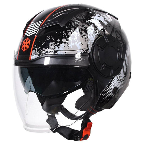 RYO RO-2 (FS-729) MOTORCYCLE OPEN FACE HELMET