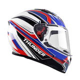 STUDDS THUNDER MOTORCYCLE FULL FACE HELMET (w/ FREE EXTRA VISOR)