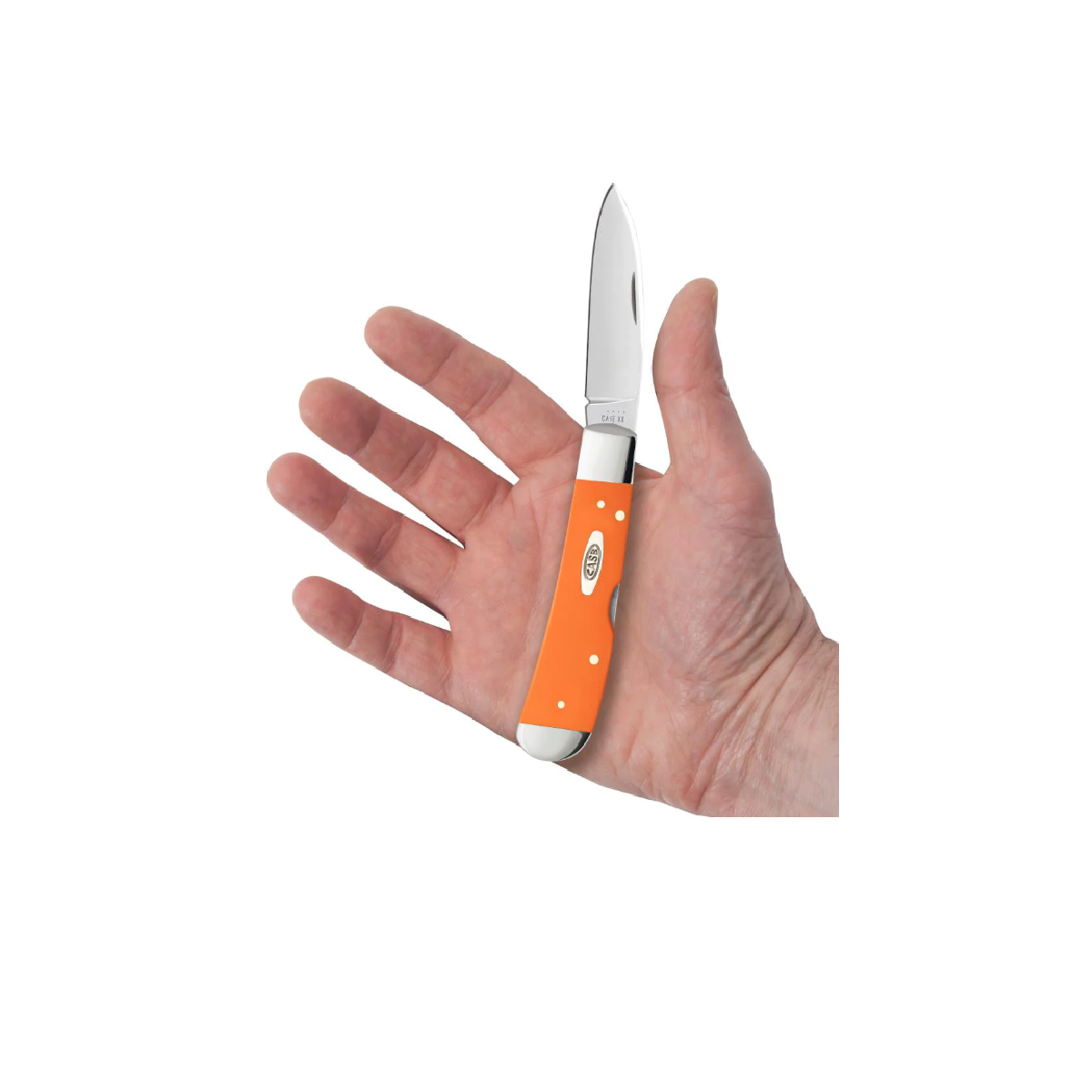 CASE KNIVES ORANGE SYNTHETIC TRIBAL LOCK