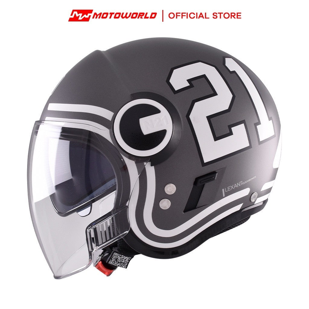 NOLAN N21 VISOR MOTORCYCLE OPEN FACE HELMET