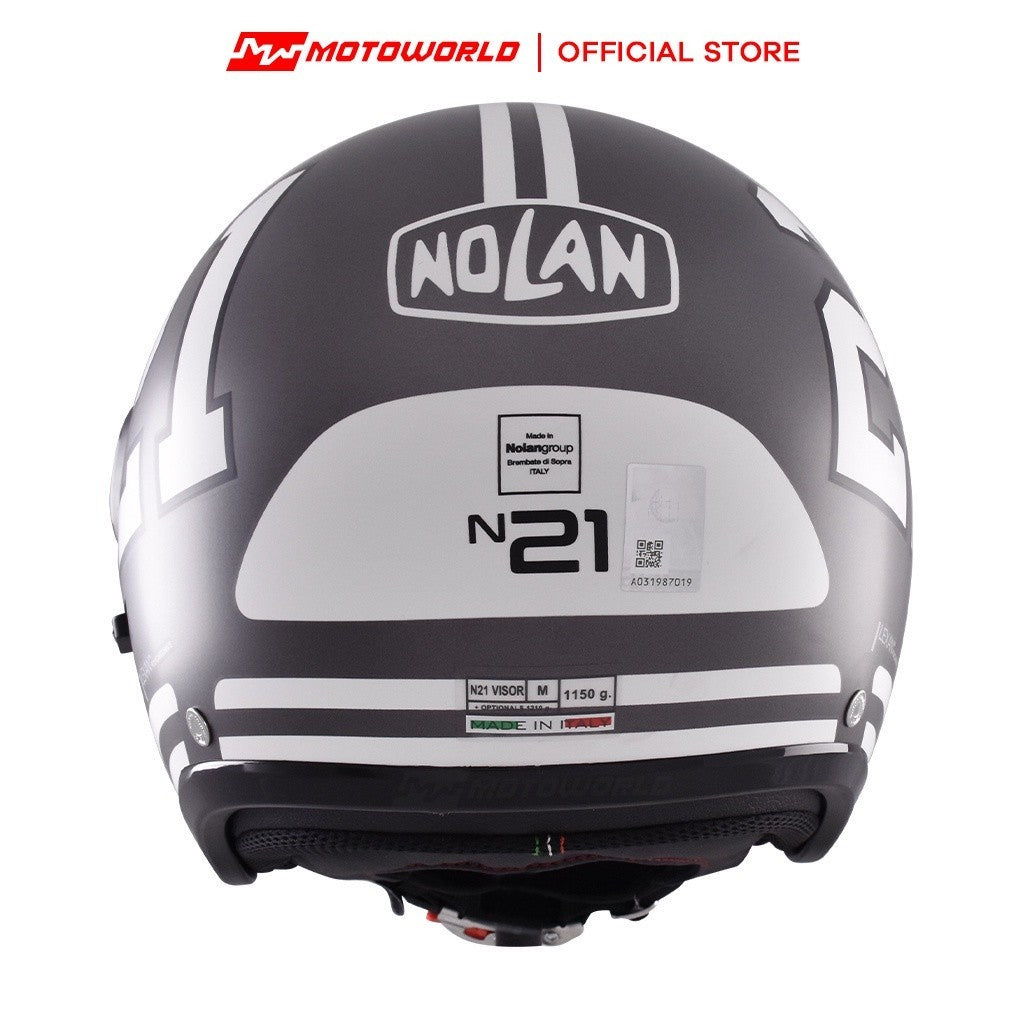 NOLAN N21 VISOR MOTORCYCLE OPEN FACE HELMET