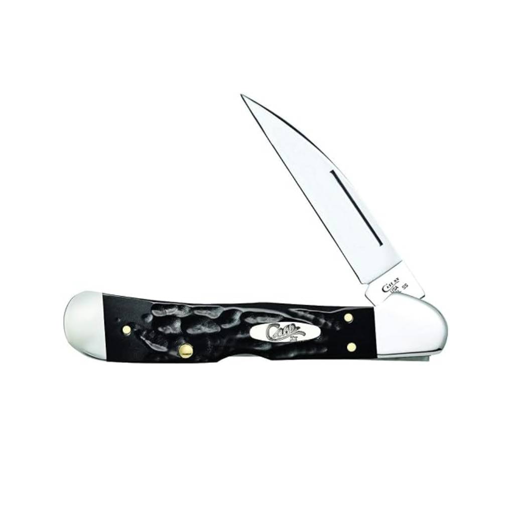 CASE KNIVES RUSSLOCK ROUGH BLACK SYNTHETIC JIG