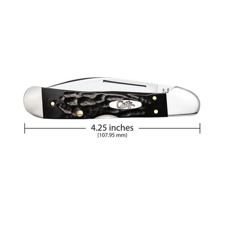 CASE KNIVES RUSSLOCK ROUGH BLACK SYNTHETIC JIG