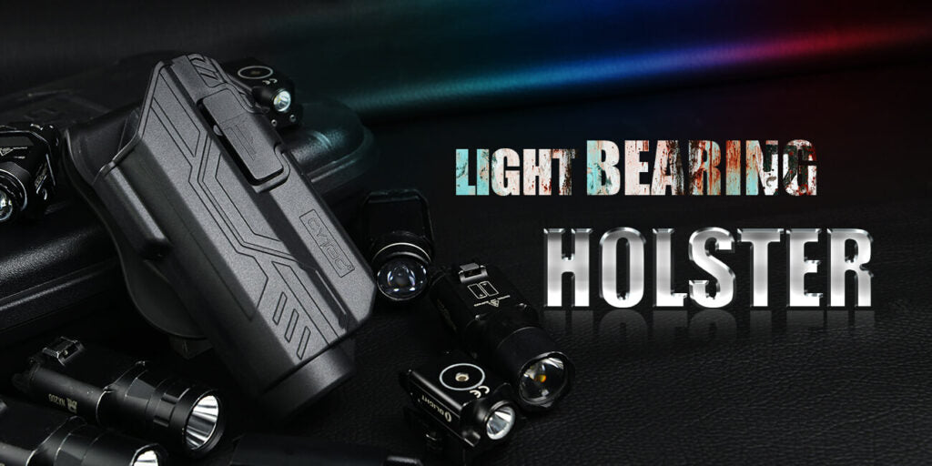 CYTAC R-DEFENDER G4 BELT CLIP FOR GLOCK LIGHT BEARING HOLSTER