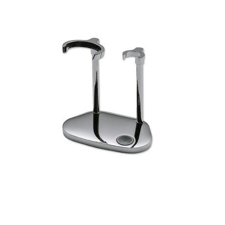 BOKER CHROME STAND FOR RAZOR AND SHAVING BRUSH