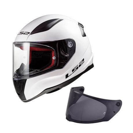 LS2 FF353 RAPID MOTORCYCLE FULL FACE HELMET W/ FREE SPOILER & VISOR