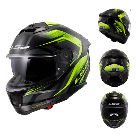 LS2 FF808 STREAM II MOTORCYCLE FULL FACE HELMET