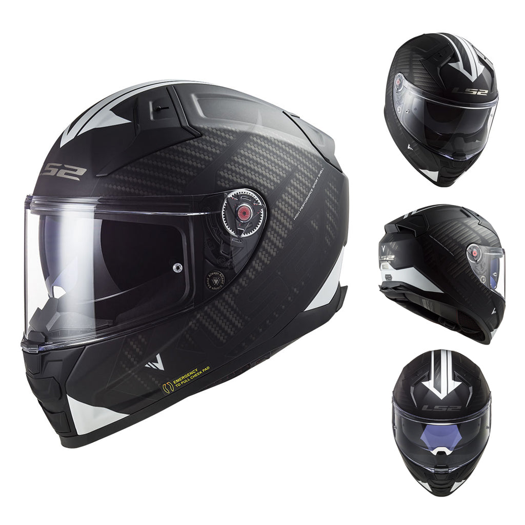 LS2 FF811 VECTOR GRAPHICS FULL FACE HELMET