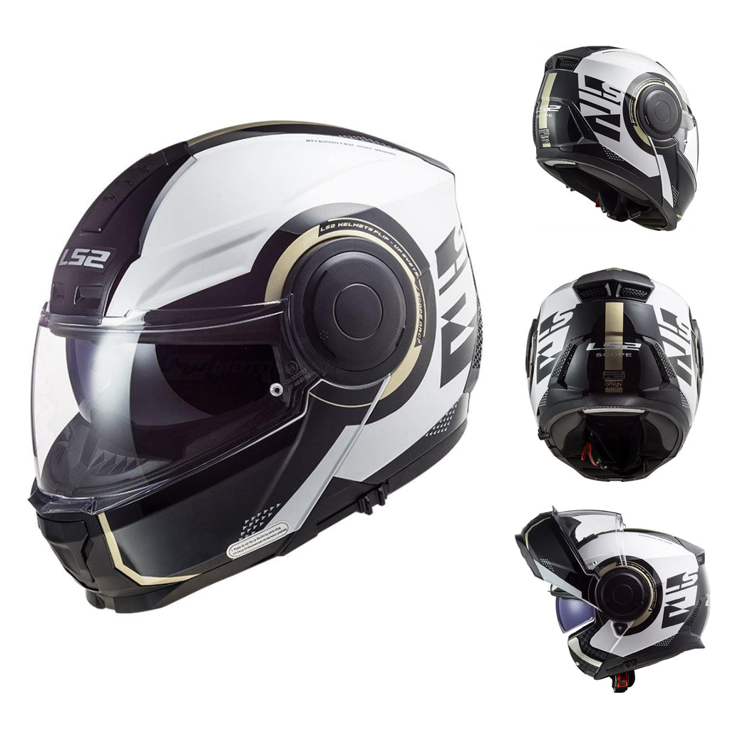 LS2 FF902 SCOPE MOTORCYCLE MODULAR HELMET