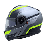 LS2 FF908 STROBE II MOTORCYCLE MODULAR HELMET