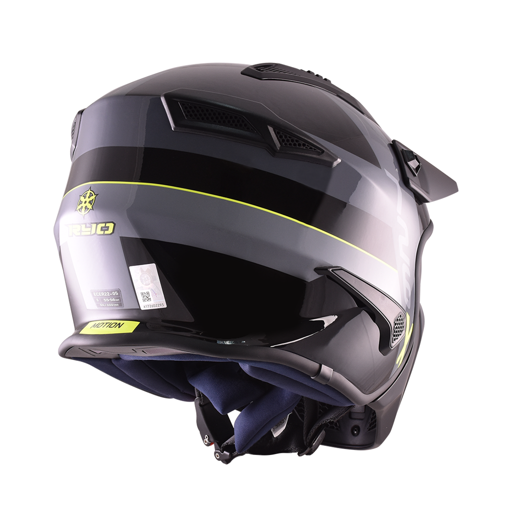 RYO RX-1 (FS-726) MOTORCYCLE OPEN FACE HELMET