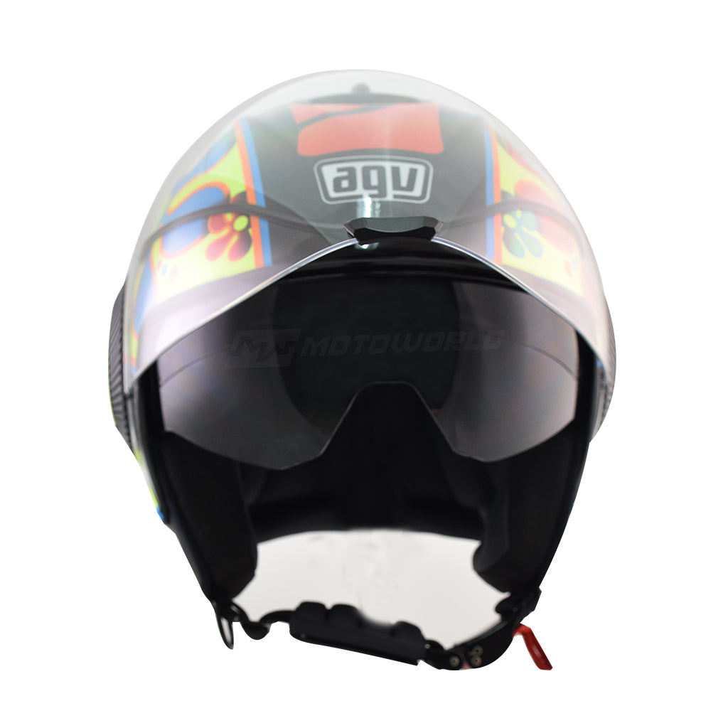 AGV ORBYT MOTORCYCLE OPEN FACE HELMET