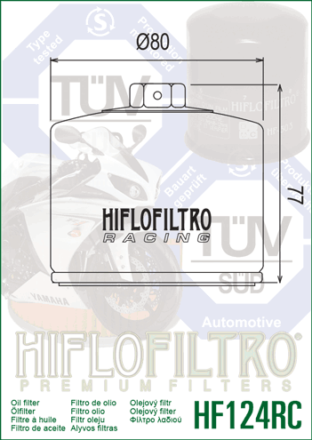 HIFLO FILTRO PREMIUM MOTORCYCLE OIL FILTERS