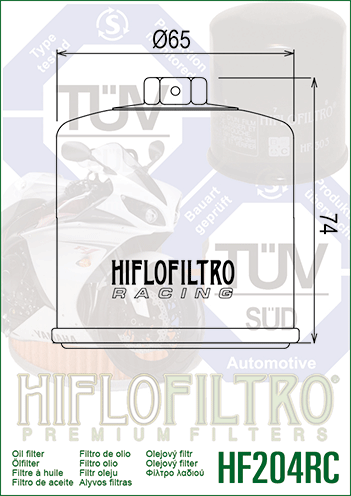 HIFLO FILTRO PREMIUM MOTORCYCLE OIL FILTERS