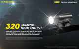 NITECORE 320 LUMENS TACTICAL HELMET LIGHT (HM01)