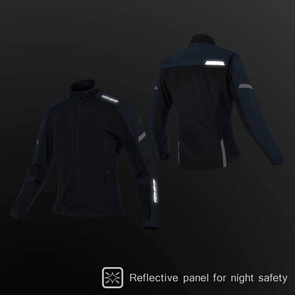 KOMINE JK-187 ENIGMA G2 HALF MESH MOTORCYCLE JACKET FOR WOMEN