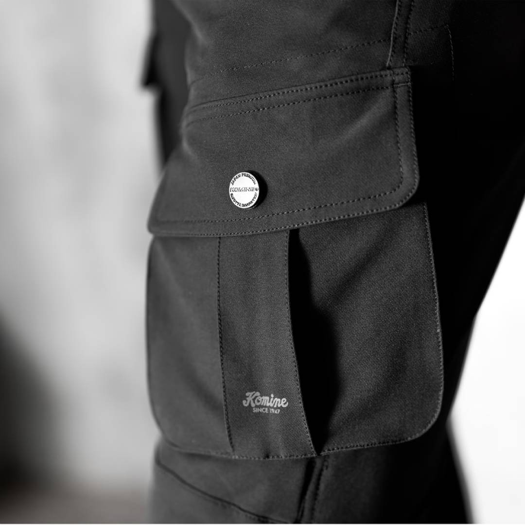KOMINE PK-762 ENIGMA G2 CUSHION WOMEN CARGO MOTORCYCLE PANTS
