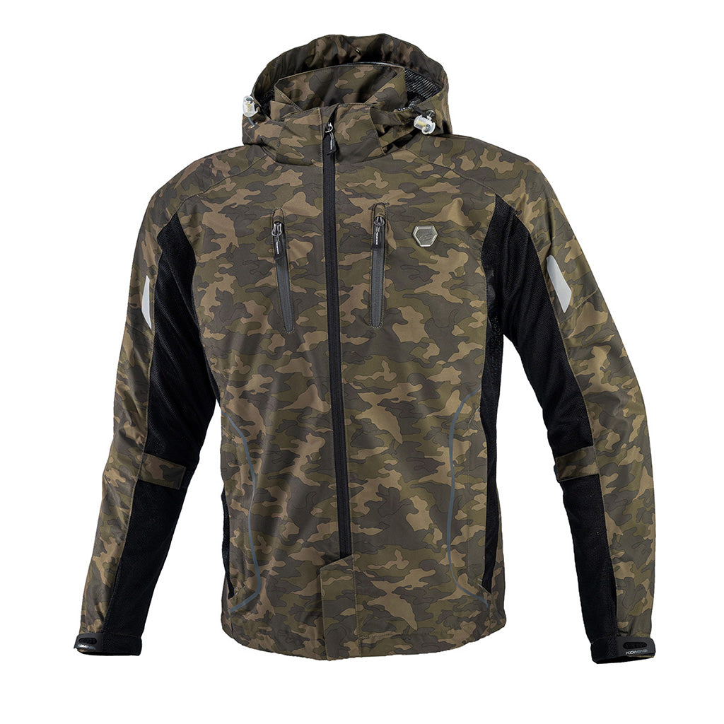 KOMINE JK-1123 PROTECT HALF MESH PARKA GENRI