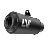 LEO VINCE LV-10 FULL BLACK FOR HONDA CMX 500 REBEL 2017 - 2024 SLIP-ON