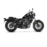 LEO VINCE LV-10 FULL BLACK FOR HONDA CMX 500 REBEL 2017 - 2024 SLIP-ON