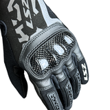 LS2 DEFEND CARBON LADY MOTORCYCLE GLOVES