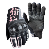 LS2 DEFEND CARBON LADY MOTORCYCLE GLOVES