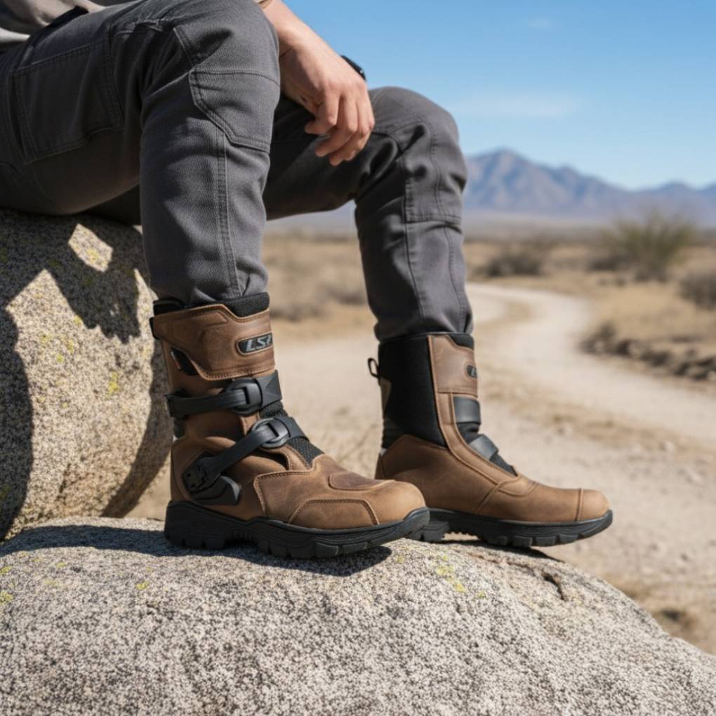 LS2 ADVENTURE WATERPROOF MAN MOTORCYCLE BOOTS