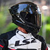 LS2 FF807 DRAGON C MOTORCYCLE FULL FACE HELMET