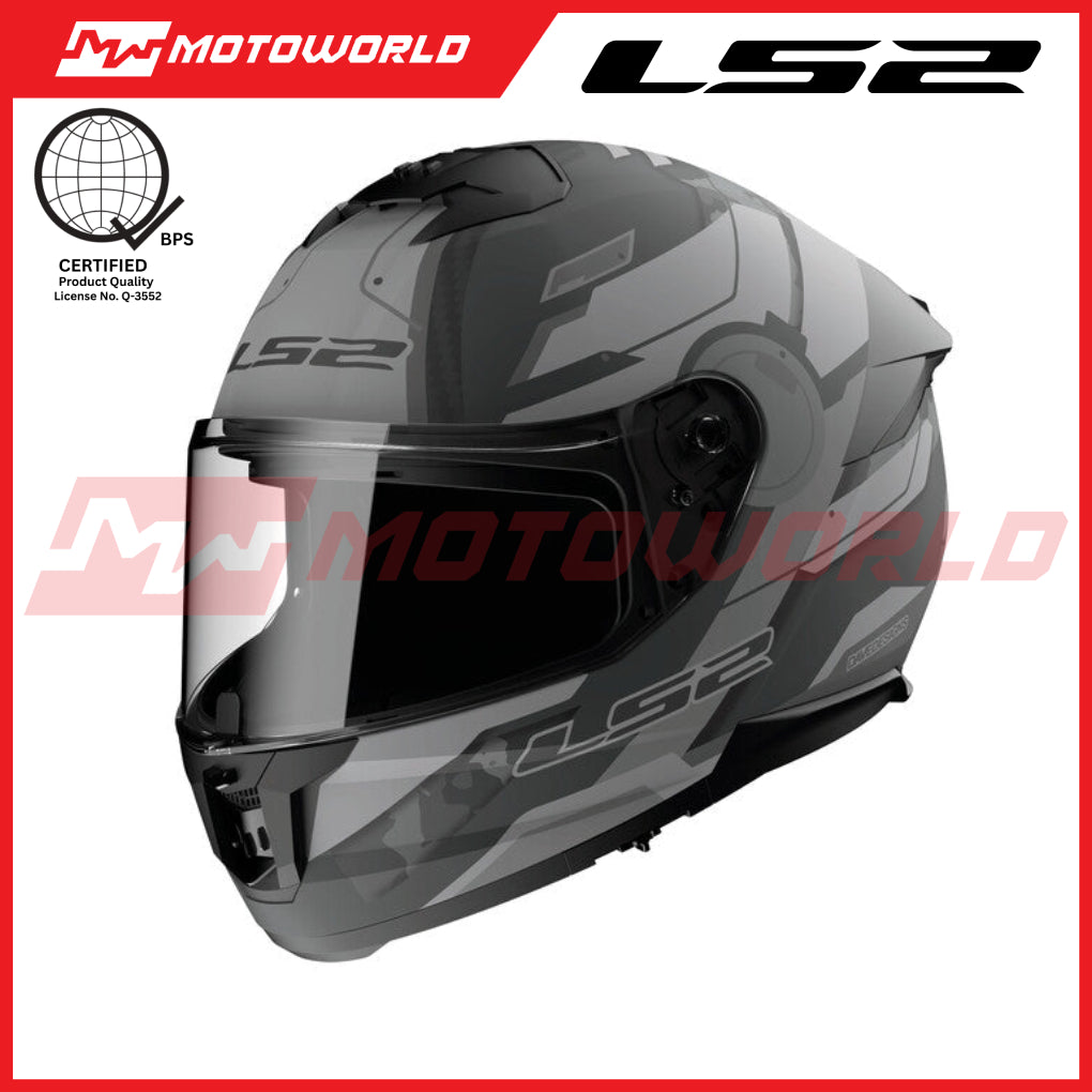 LS2 FF808 STREAM II GRAPHICS MOTORCYCLE FULL FACE HELMET