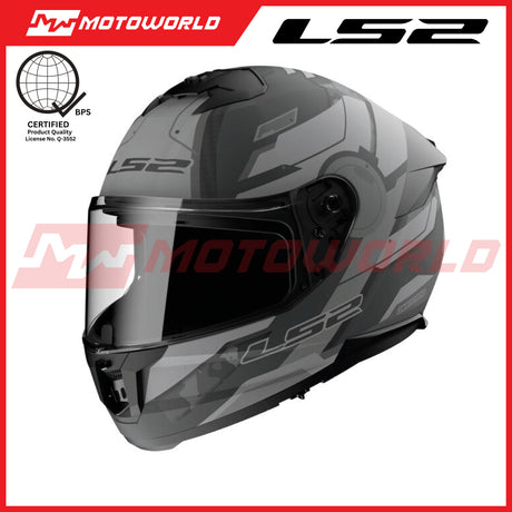 LS2 FF808 STREAM II GRAPHICS MOTORCYCLE FULL FACE HELMET