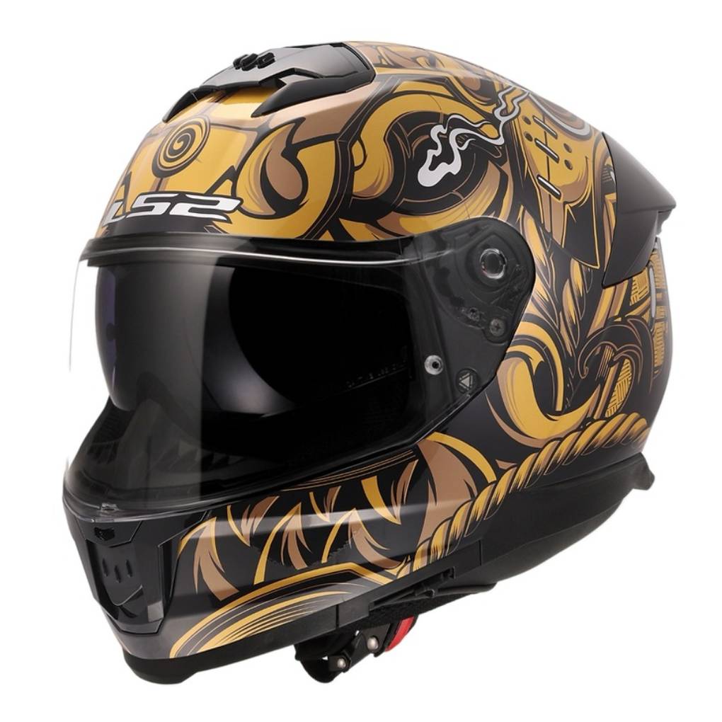 LS2 FF808 STREAM II MONO MOTORCYCLE FULL FACE HELMET