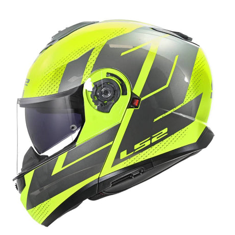 LS2 FF908 STROBE II MOTORCYCLE MODULAR HELMET