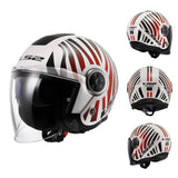 LS2 OF620 CLASSY MOTORCYCLE OPEN FACE HELMET