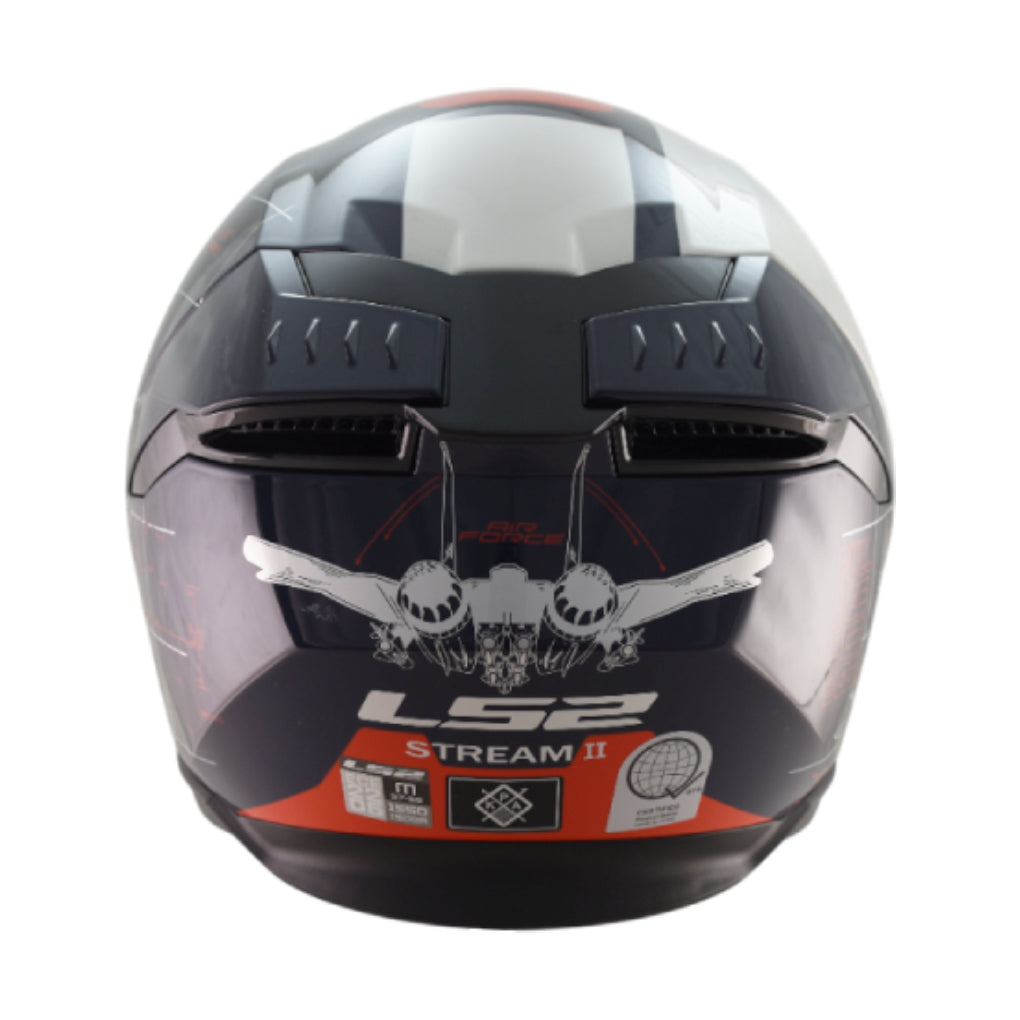 LS2 FF808 STREAM II GRAPHICS MOTORCYCLE FULL FACE HELMET