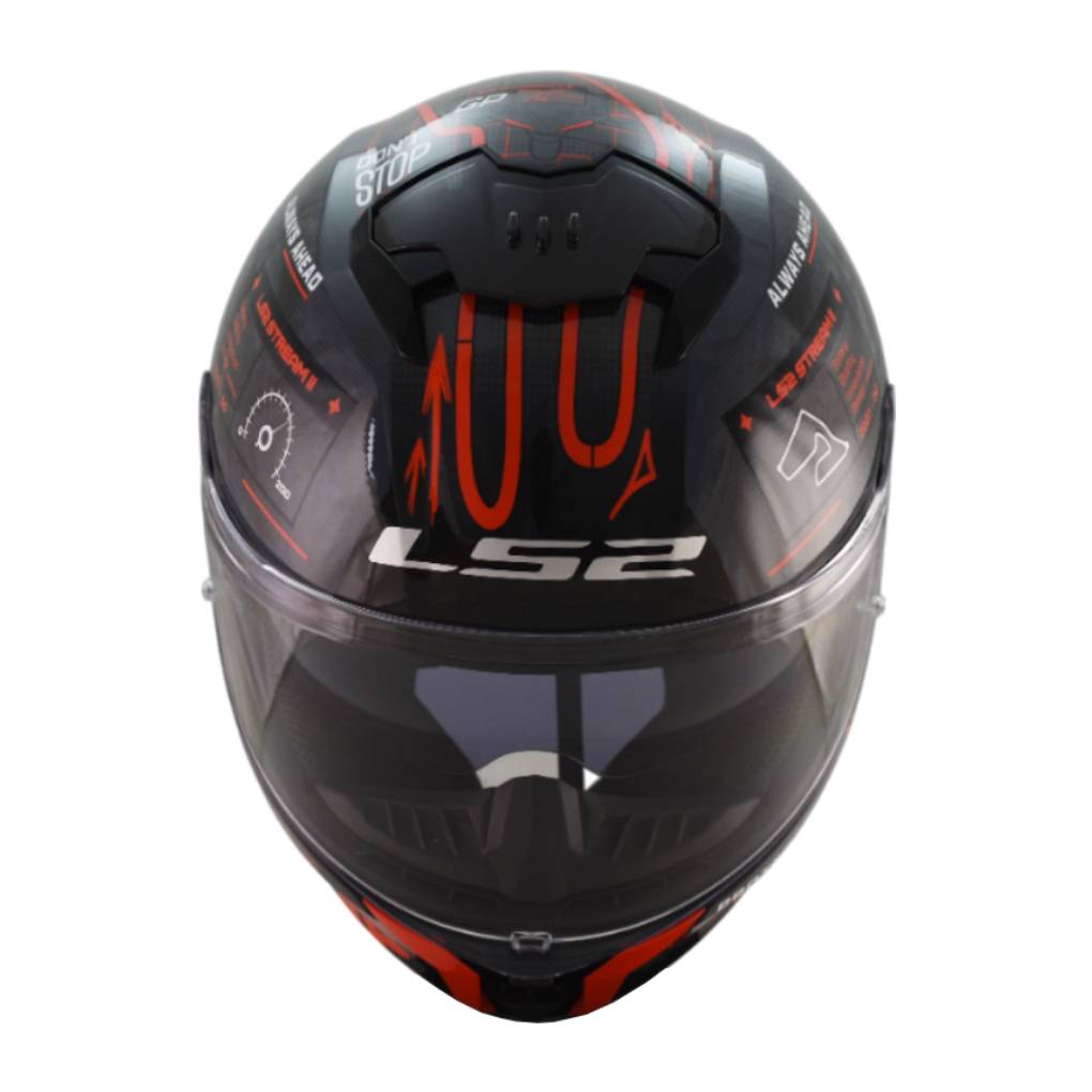 LS2 FF808 STREAM II GRAPHICS MOTORCYCLE FULL FACE HELMET
