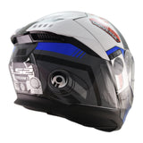 LS2 FF808 STREAM II GRAPHICS MOTORCYCLE FULL FACE HELMET