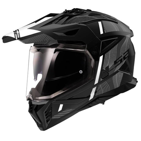LS2 MX702 PIONEER II DUAL SPORT MOTORCYCLE HELMET
