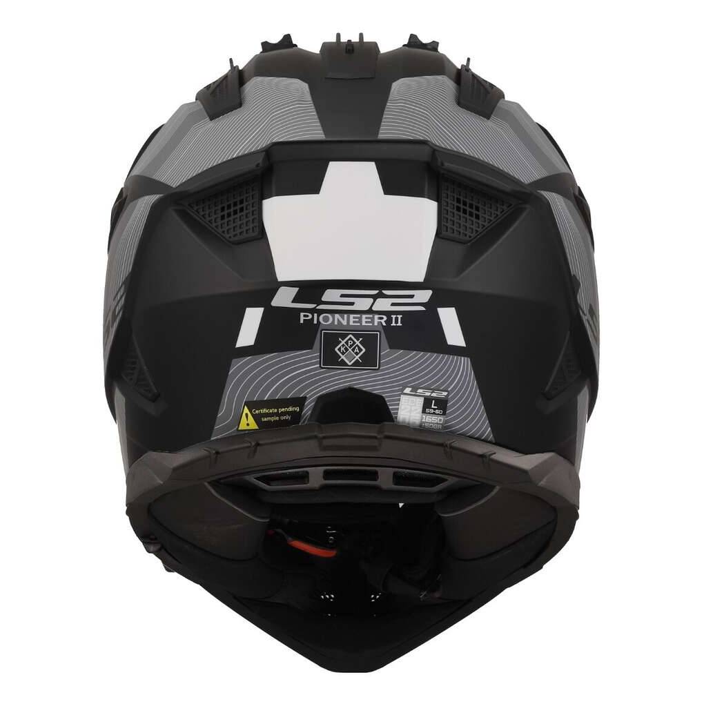 LS2 MX702 PIONEER II DUAL SPORT MOTORCYCLE HELMET