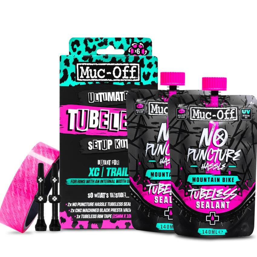 MUC-OFF BIKE ULTIMATE TUBELESS SETUP KIT