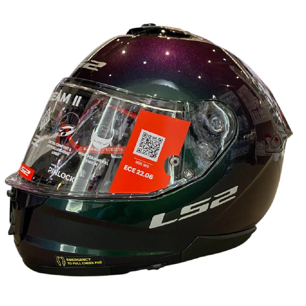LS2 FF808 STREAM II GRAPHICS MOTORCYCLE FULL FACE HELMET