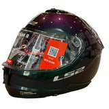 LS2 FF808 STREAM II GRAPHICS MOTORCYCLE FULL FACE HELMET