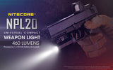 NITECORE 460 LUMENS PISTOL LIGHT (NPL20)