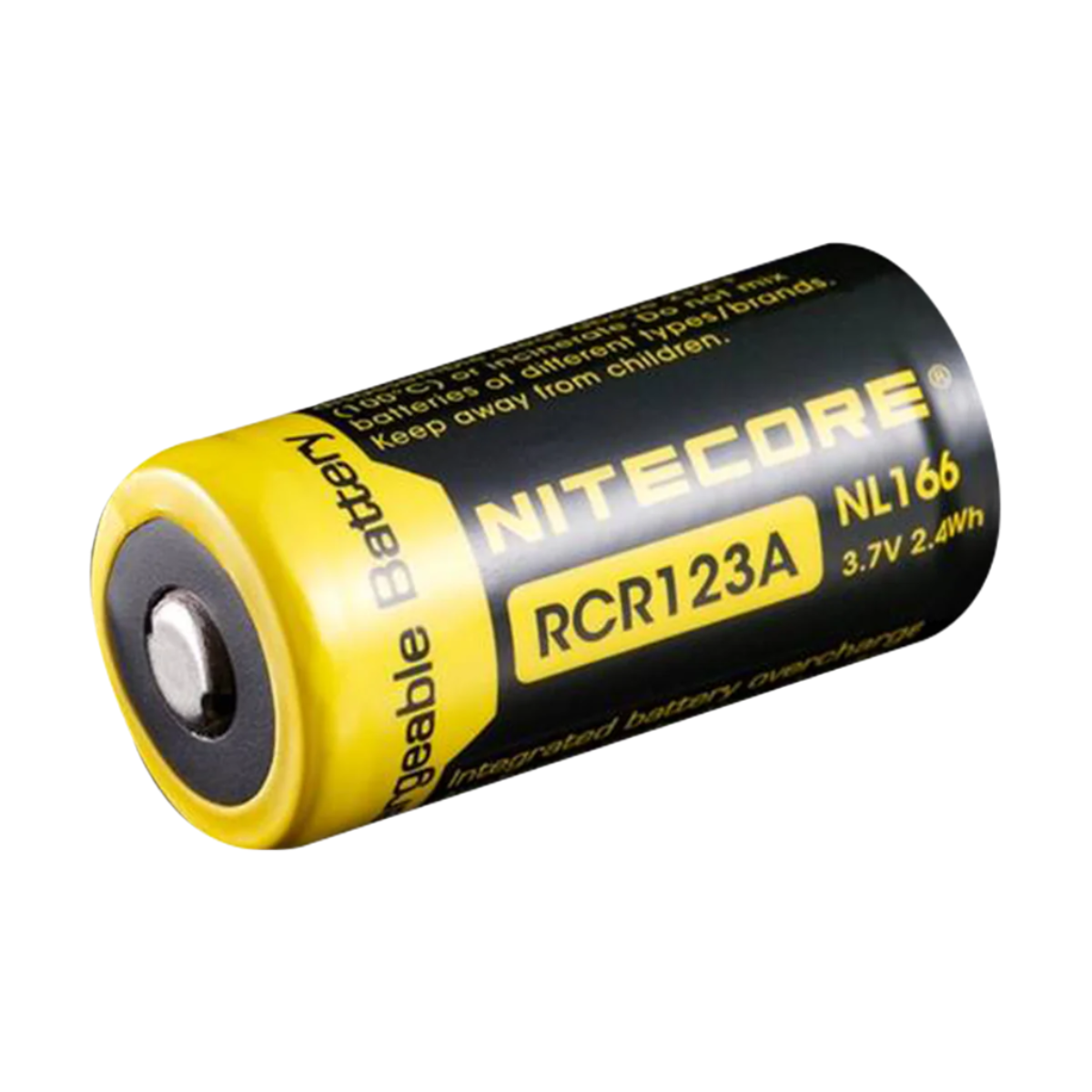 NITECORE RECHARGEABLE CR123 650MAH (NL166)