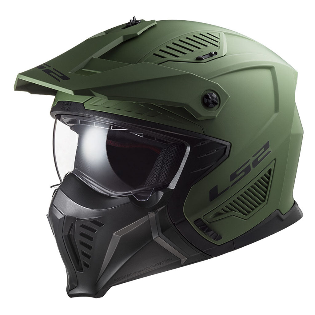 LS2 OF606 DRIFTER MOTORCYCLE OPEN FACE HELMET