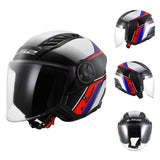 LS2 OF616 AIRFLOW II MOTORCYCLE OPEN FACE HELMET