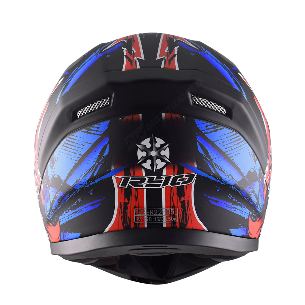 RYO RF-3SV SA-39 MOTORCYCLE FULL FACE HELMET